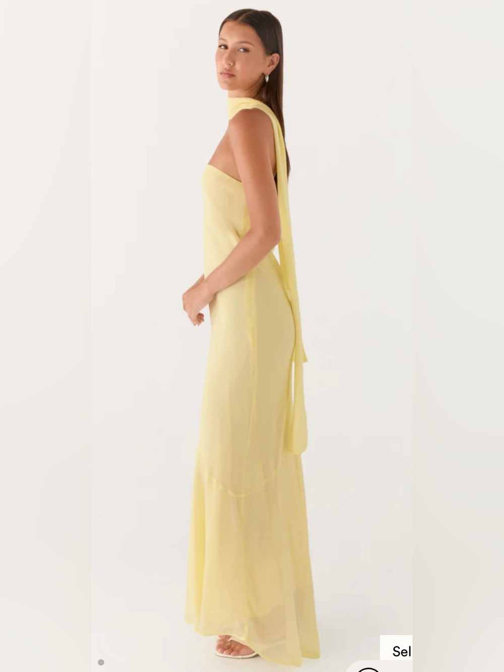 Peppermayo Yellow Under The Pagoda Maxi Dress - Size 8 - Picture 4 of 13